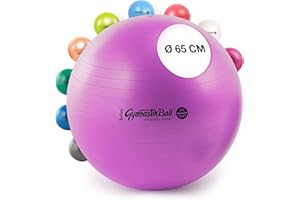 ‎PEZZI PEZZI Original Gymnastikball MAXAFE Ø 42 cm bis 75 cm Sitzball Gymnastik Sport Ball Büro Fitness Reha Therapie