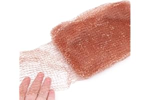 BOERNI Copper Mesh, Pest Control for Mouse, Birds, Snails, Insect, Bat (6 m / 19 feet)