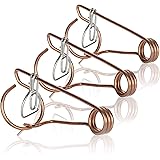 com-four® 3X Wühlmausfalle bayrische Form aus verkupfertem Stahldraht, ca. 15,5 x 8 x 5,5 cm (03 Stück - bayrische Form)