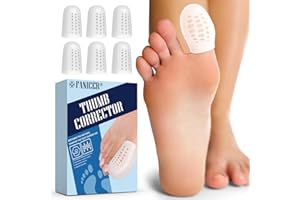 VIEXPAND 16 Stück Zehenschutz Großer Zeh,Silikon Atmungsaktive Zehenkappen,Gel Zehenkappen Protektoren,Atmungsaktiv Zehenschutz Silikon,atmungsaktive Zehenschutzhüllen ，Reibungsschmerzlinderung