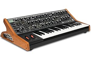 MOOG Subsequent 37 - Synth parafonico analogico, Tastiera MIDI con 37 tasti semipesati, amp per cuffie, 256 preset, schermo ed editor software