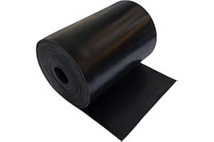 diconfa Gummistreifen BREITE 300mm (30cm) - WÄHLBAR - DICKE: 1 bis 10mm - LÄNGE: 0,05 bis 10m - Auswahl: 2500mm (250cm) lang, 2mm stark - Gummimatte Meterware schmal Gummiunterlage Gummiplatte