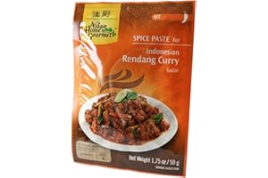 ASIAN HOME GOURMET 6x50g AHG Würzpaste für indonesisches Rendang Currygericht