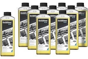GENERISCH Unox DET&RINSE Ultra Plus Nettoyant professionnel pour four 10 × 1 l pour nettoyage automatique Produit spécial pour amortisseurs combinés et fours à air chaud Mind.Maps ChefTop BAKERTOP