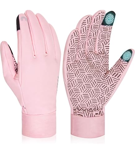 Winterhandschuhe Touchscreen-tauglich – Halbfinger Mit Lasche, Warm & Winddicht Aus Fleece, Für Damen & Herren Beim Skifahren, Radeln, SMS