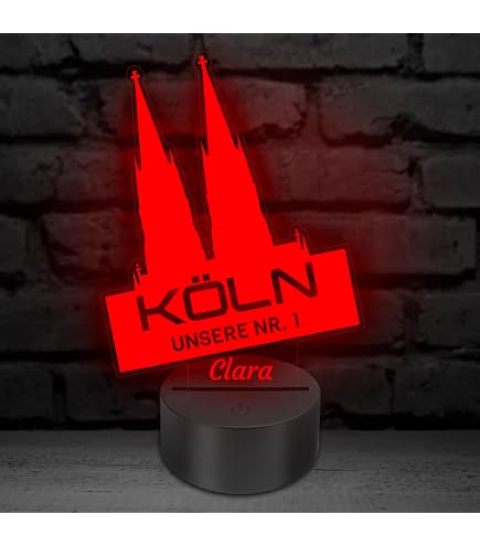WB Wohn Trends LED-Flasche Personalisierbar – Mit Sternenkind-Motiv & Wunschname, 29 Cm