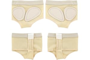 TWOBUD 2 Pair Foot Thongs for Dance Breathable Anti-Slip Half Sole Forefoot for Ballet Ballet Belly Dance Lyrical Shoes Socks Toe for Jazz Ballet Modern Contemporary Dance Wear Beige