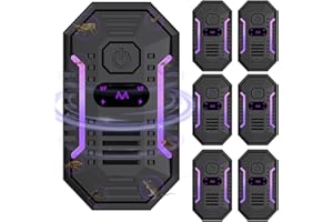Gecool 6Pack Ultrasonic Pest Repellers, 2025 Upgraded 4-Mode Plug-In for Indoor Use, Effectively Repels Rodents, Insects & Spiders, 100% Safe for Your Family & Pet