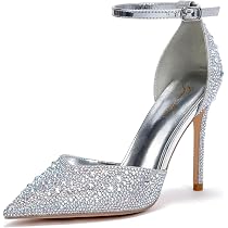 Scarpe Con Cinturino Alla Caviglia Donna Mettesally - Tacco Stiletto 10 Cm, In Pelle Sintetica E Gomma