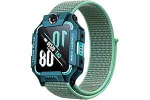 Polyjoy Kinder Nylon Armbänder Kompatibel Mit Z7/Z6/Z1 Watch Phone, Smartwatch Ersatzbänder für Mädchen Jungen - Weich Verstellbar