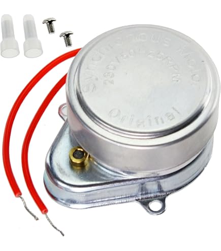 Motore Synchron Per Valvola Motorizzata - 230V 50Hz 5 RPM, Ricambio Per Valvole Di Zona