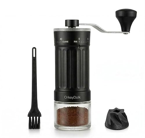 OrkeyDolk Handkaffeemühle, Keramik-Mahlwerk