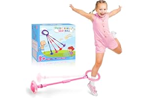 Chridark Toys for 3+ Year Old Kids: Ankle Skip Ball for Boys Girls Gifts for Age 3 4 5 6 7 8 Years Old Kid Birthday Presents Toy for Toddler Ages 3-8 Game Toys for Garden Outside Kids Adult