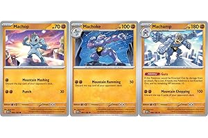 POKÉMON Machamp 068/165 – Machop & Machoke – Pokemon 151 – Evolution 3 – Holo Rare