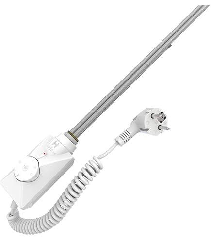 Ecd Germany Elektrische Verwarmer 600w - Wit - 1/2 - Met