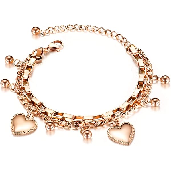 Pendente Bracciale Artigianale Ciondolo Clessidra Miniblings - Oro E Argento Placcato | Gioiello Artigianale Braccialetto Ciondolo Clessidra Braccialetto