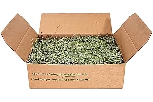 MK HOME TEXTILE Timothy Rabbit Hay - Fresh Feeding Hay for Rabbits & Guinea Pigs Green, Dust-Free, Long-Stem, Sun-Dried Feeding Hay 100% Natural Food (500 Gram)