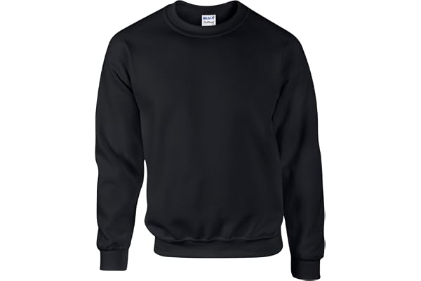 GILDAN BIG Line, Heavy Blend, 18000 - Sweat-Shirt - Uni - Col Ras du Cou - Manches Longues - Homme