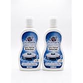 Ticimark Robot S&uuml;p&uuml;rge Deterjanı, Konsantre, &Uuml;st&uuml;n Beyaz Sabun Kokusu, 2x500ml, 100 Kullanım, Ahşap Laminant Parke Fayans İ&ccedil;i