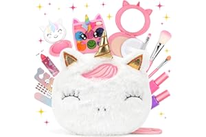 FLYBAY Kids Makeup Sets for Girls, Children’s Washable Make Up Set Girls Toys, Princess Pretend Play Girl Make Up Set Kids Toys, Christmas Birthday Gifts for Girl Age 3 4 5 6 7 8 9 Years Old