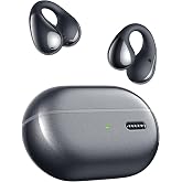 SoundPEATS PearlClip Pro Hi-Res LDAC ENC OWS Kablosuz Bluetooth 6.0 Kulaklık Siyah