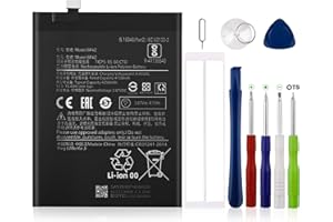 SwarKing Ersatz Akku Kompatibel mit Mi 11 Lite & Mi 11 Lite 5G & Mi 11 Lite 5G NE BP42 with Toolkit