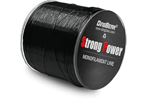 Dingbear Línea de Pesca de Nylon 200/500/1000 M Línea de Pesca de Nylon Monofilamento Línea de Pesca de Alambre de Tensión Fuerte 4 Colores 5-35 LB