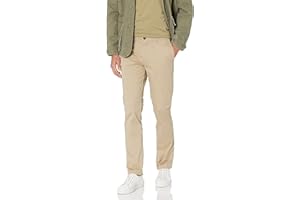 Amazon Essentials Pantalón Chino Elástico, Cómodo, Lavado y de Ajuste Ceñido (Previamente Goodthreads) Hombre