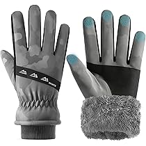 Gants écran Tactile Antidérapants Coupe-vent Noir Gants Cyclisme Hiver écran Tactile - Antidérapants Coupe-vent Noir Gants écran Tactile Hiver