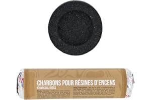 Charbons pour résine d'encens, chicha, narghile, hooka - Les encens du Monde