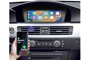 Road Top 8.8 inch Autoradio Carplay sans Fil & Android Auto pour BMW 3 5 Series E90/E91/E92/E93/E60/E61 2003-2008 Year with CCC System, Auto stéréo Touchscreen Radio