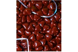 GONDMAX Dragées petit coeur chocolat bordeaux 1 kg