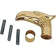 Samara Nautical Eagle Head Cast Brass Outside Handle Solid Vintage Cane Walking Stick Handle