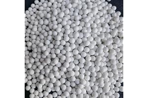 Tonmp 5 LBS 1/5" (5 mm) Round Ceramic Beads Ball Sphere Pellets Tumbling Ceramic Filler Media for All Type Tumblers (5 mm)