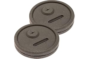 IMPRESA 2 Pack Thermometer and Probe Grommet for Grills - Compatible with Weber Smokey Mountain Cookers and More - Compare to Replacement 85037