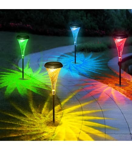 Guirlandes Solaires Luciole ELEUTH - 4 Pièces, 40 LEDs, IP65, Pour Jardin, Allée, Patio - 2 Modes (fixe/clignotant) - 10