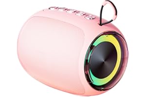 BONBELONG Enceinte Bluetooth Portable, 24 Heures d'autonomie, Bluetooth 5.3, Double appairage stéréo, Choc des Basses, Convient pour Les dîners en Famille, Les fêtes en Plein air et Les Sports.