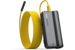‎DEPSTECH DEPSTECH Endoskopkamera WiFi Endoskop 5.0 MP 1944P HD Inspektionskamera Halbstarre Schlangenkamera 5M Kable für Android,IOS,iPhone,Smartphone,Tablet