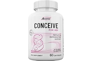 FREAK ATHLETICS Conceive for Her 60 Capsules Women's Fertility Supplement - Vitamins & Minerals Plus Key nutrients