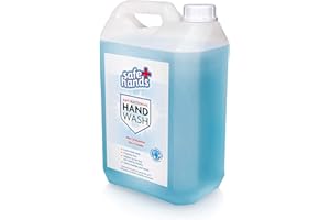 STAR BRITE Safe Hands | Hand Wash Liquid Soap | Unfragranced | 5 Litre Refill | Antibacterial & Antiviral | Kind & Gentle to Skin | Cleans and Protects Hands | Officially Tested & Certified