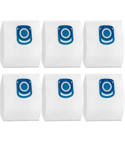 MisterVac 10 Sacchetti Per Aspirapolvere Compatibili Rowenta RO68PE3 – Tessuto Non Tessuto 5 Strati, Ecologici Senza Plastica