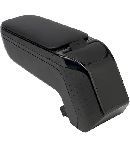 BRACCIOLO su misura per Audi A3 8V (2013-2019) in eco pelle nera - regolabile