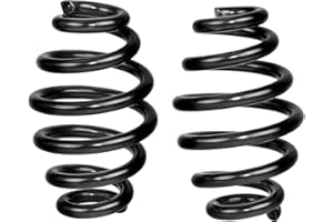 Bid4ze Motorrad schwarz Edelstahl 7,6 cm Barrel gewickelte Solo Sitz Federn Montage für Harley Chopper Bobber Softail