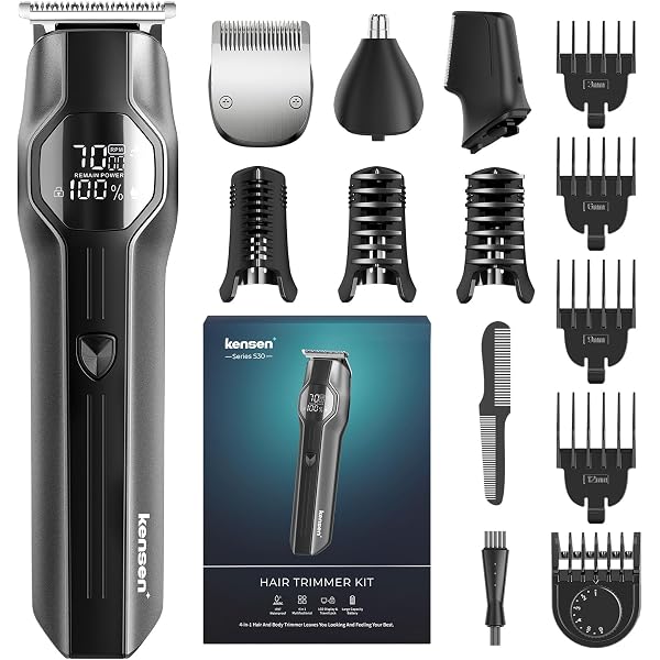 Ballsy B2 Körper- & Intimtrimmer – Wasserdicht, 2 Wechselköpfe, Kabellose Ladestation, Für Sichere Rasur