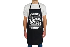 MY GENERATION GIFTS 1964 Vintage Year - Aged To Perfection - 60th Birthday Gift | Present Mens Apron