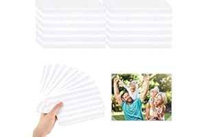 KILDOWS 1020 Piezas Esquinas de Fotos Autoadhesivas,Pegatinas de Esquina de Fotos,Transparente Esquinas de Foto,Pegatinas Adhesivas para Fotos,para Albumes de Fotos de Recortes,Manualidades(Transparente)