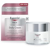Eucerin Q10 Kırışıklık &Ouml;nleyici Y&uuml;z Kremi, Hassas Ciltler i&ccedil;in Kokusuz Y&uuml;z Kremi, 1,7 Oz Kavanoz