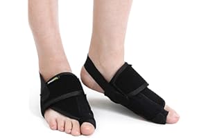 BraceUP Orthese Hallux Valgus pour Femmes et Hommes - Hallux Valgus Orthese Corrective, Séparateurs de Gros Orteil, Soutien Jour et Nuit