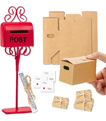 Wichtel Zubehör Weihnachten - 7er Set Miniatur Dek Produktbild-Vorschau 1