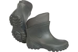 FortMen Federleichte Eva Gummistiefel Gartenschuhe Gr 40-46 - Mit warmen herausnehmbarem gefütterten Innenschuh -